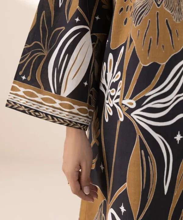 Sale Sapphire Printed Arabic Lawn Shirt