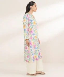 Online Sapphire Printed Arabic Lawn Shirt