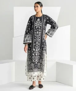 New Sapphire Printed Blended Lawn Shirt