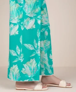 New Sapphire Printed Cambric Culottes