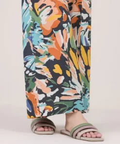 New Sapphire Printed Cambric Culottes