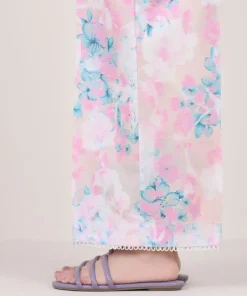 Fashion Sapphire Printed Cambric Culottes