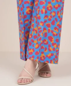Outlet Sapphire Printed Cambric Culottes
