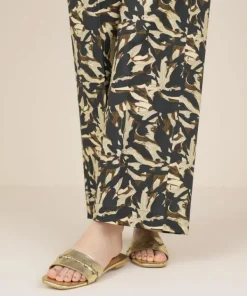 Clearance Sapphire Printed Cambric Culottes