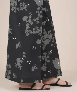 Best Sapphire Printed Cambric Flared Pants