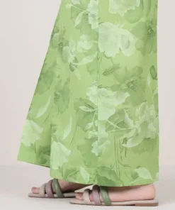 Clearance Sapphire Printed Cambric Flared Pants
