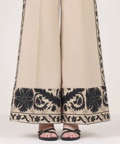 Discount Sapphire Printed Cambric Flared Pants