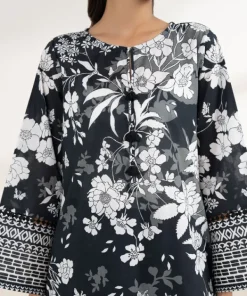 Outlet Sapphire Printed Cambric Shirt