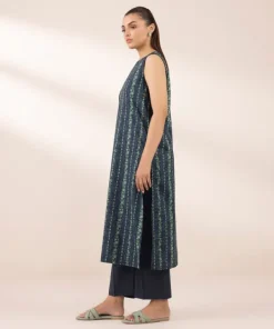 Fashion Sapphire Printed Cambric Shirt