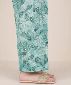 Best Sapphire Printed Cambric Straight Pants