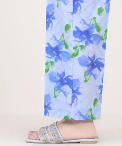 Best Sapphire Printed Cambric Straight Pants