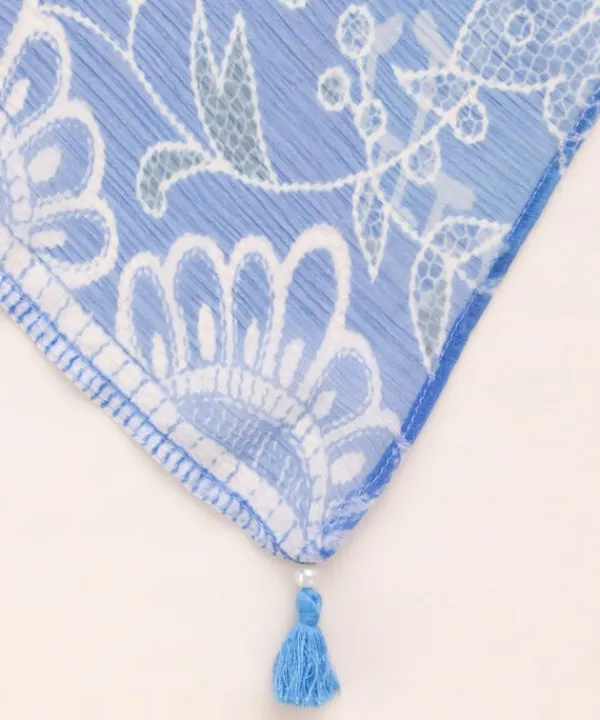 Sale Sapphire Printed Chiffon Dupatta