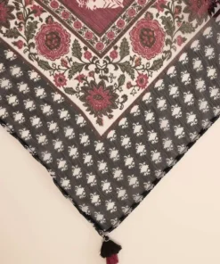 Online Sapphire Printed Chiffon Dupatta Pink