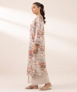 New Sapphire Printed Lawn Shirt Grey