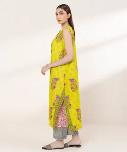 New Sapphire Printed Lawn Shirt Green