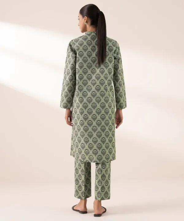Clearance Sapphire Printed Lawn Shirt