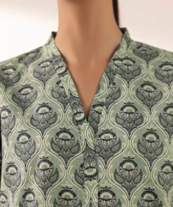 Clearance Sapphire Printed Lawn Shirt