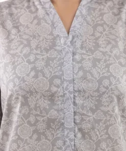Sale Sapphire Printed Lawn Shirt