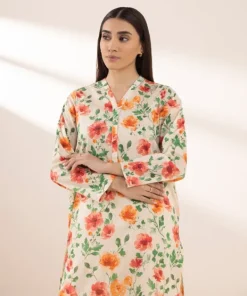 Best Sapphire Printed Lawn Shirt