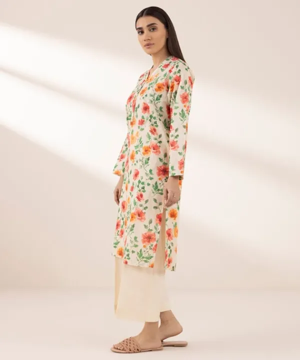 Best Sapphire Printed Lawn Shirt