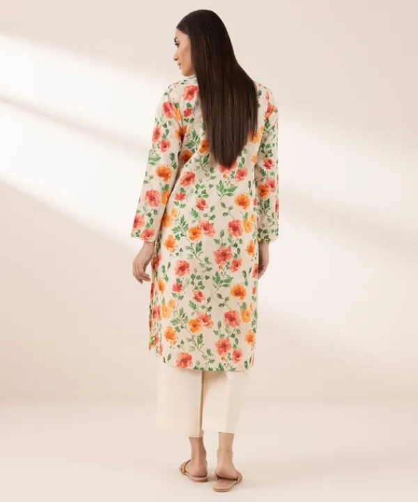 Best Sapphire Printed Lawn Shirt
