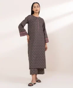 Sale Sapphire Printed Lawn Shirt