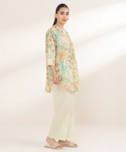 New Sapphire Printed Lawn Shirt