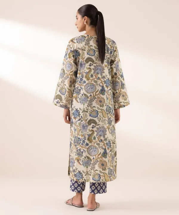 New Sapphire Printed Lawn Shirt