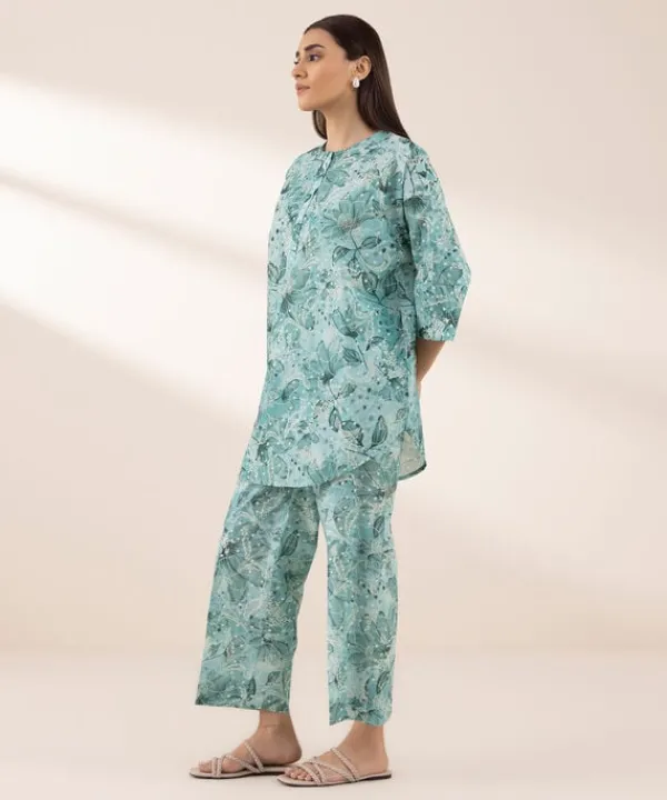 Online Sapphire Printed Lawn Shirt