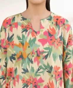 Clearance Sapphire Printed Lawn Shirt
