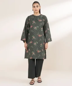 Fashion Sapphire Printed Lawn Shirt