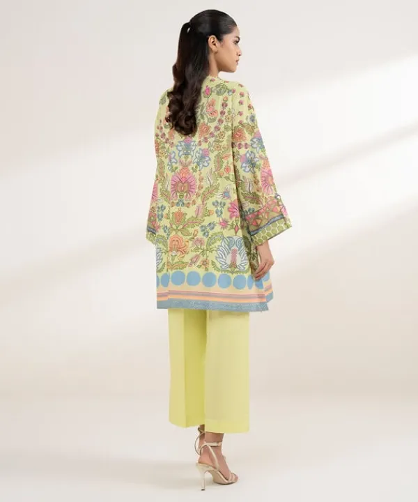 Best Sapphire Printed Lawn Shirt