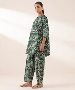 Sale Sapphire Printed Lawn Shirt