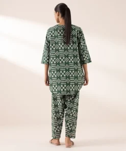 Sale Sapphire Printed Lawn Shirt
