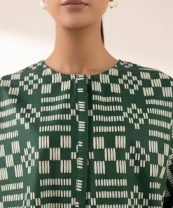 Sale Sapphire Printed Lawn Shirt