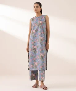 New Sapphire Printed Lawn Shirt