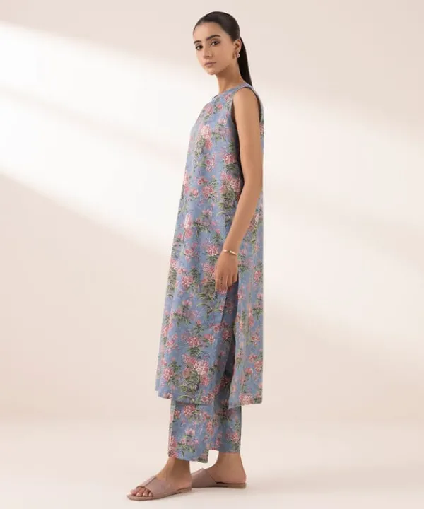 New Sapphire Printed Lawn Shirt