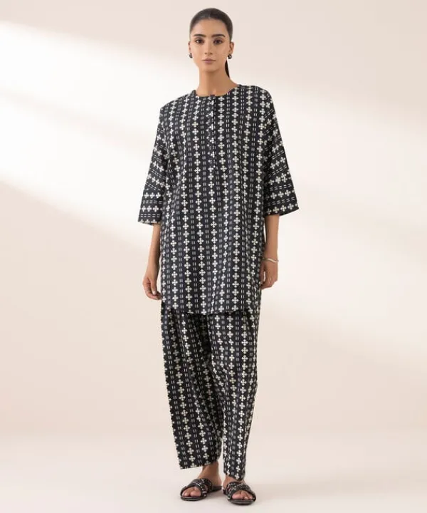 Online Sapphire Printed Lawn Shirt