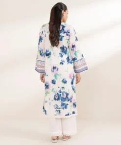 Best Sapphire Printed Lawn Shirt