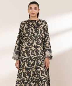 Sale Sapphire Printed Lawn Shirt