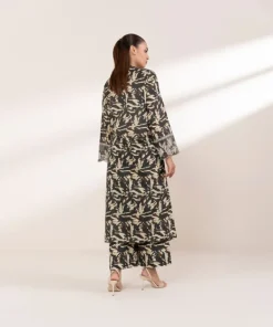 Sale Sapphire Printed Lawn Shirt