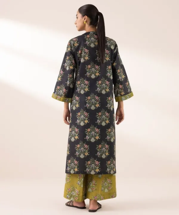 Discount Sapphire Printed Lawn Shirt