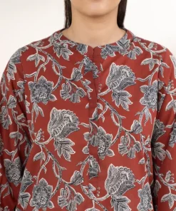 Best Sapphire Printed Lawn Shirt