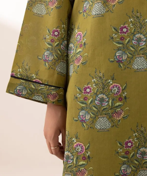 Best Sapphire Printed Lawn Shirt