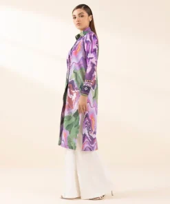 Sale Sapphire Printed Lawn Shirt