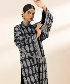 Sale Sapphire Printed Lawn Shirt