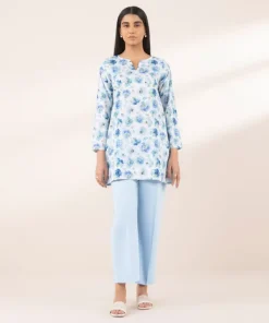 Best Sapphire Printed Lycra Shirt
