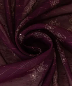 Hot Sapphire Printed Manaar Dupatta Purple