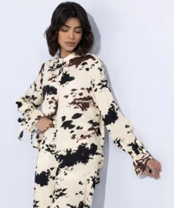 Discount Sapphire Printed Shirt Multi