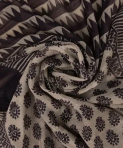 Outlet Sapphire Printed Tussar Silk Dupatta